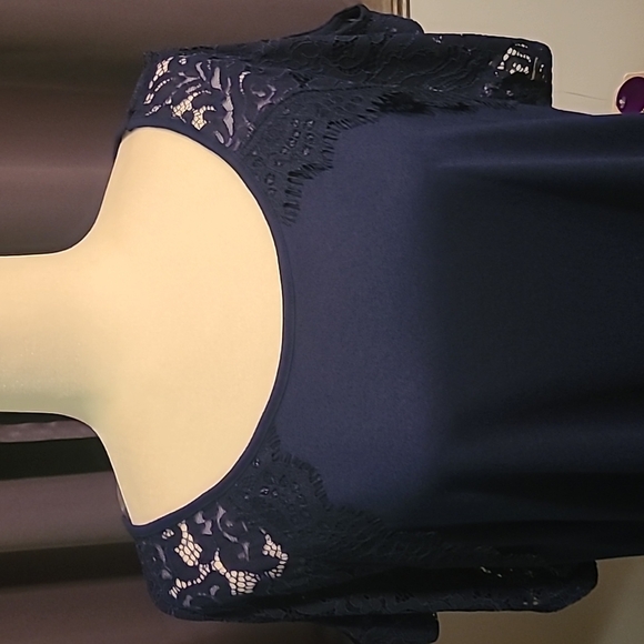 NWT St. John's Bay Cold Shoulder Top - Picture 3 of 10